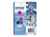 Genuine Epson 27XL (T2713) Magenta High Yield Inkjet Cartridge C13T27134010 (Alarm Clock) image