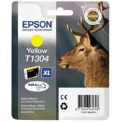 Genuine Epson T1304 High Yield Yellow Inkjet Cartridge C13T13044010 (Stag) image