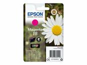 Genuine Epson 18 (T1803) Magenta Inkjet Cartridge C13T18034010 (Daisy) image
