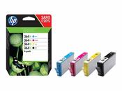 Genuine HP 364XL Ink Cartridge Value Pack N9J73AE image