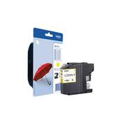 Genuine Brother LC225XL High Yield Yellow Inkjet Cartridge image