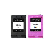 Compatible HP 300XL Black/Tri Colour Multipack CN637EE image