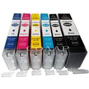 Compatible Canon PGI-580/CLI-581 XXL 6 Cartridge Multipack image
