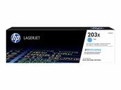 Genuine HP 203X Cyan Toner Cartridge CF541X image