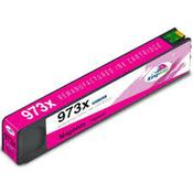 Compatible HP 973X High Yield Magenta PageWide Inkjet Cartridge F6T82AE image