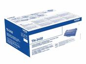 Genuine Brother TN3430 Black Toner Cartridge image