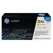Genuine HP 124A Yellow Toner Cartridge Q6002A image