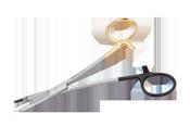 OLSEN HEGAR TC NEEDLEHOLDER SUPERCUT 140MM