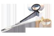 OLSEN HEGAR TC NEEDLEHOLDER 165MM LEFT HANDED