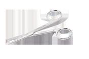 DRESSING SCISSORS S/S 105MM STR