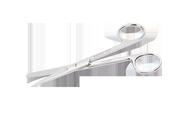 DRESSING SCISSORS B/S 130MM STR