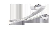 VETERINARY BANDAGE SCISSORS 140MM