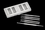 FITZ EXCAVATOR INSTRUMENTS &amp;amp; CASE SET OF 6