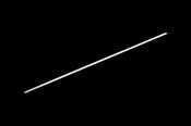 3.2MM BONE PIN SCREW END 300MM