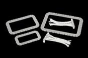 RING RETRACTOR BASIC SET W/ 10 STERILE HOOKS S/M/L