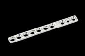 2MM ASYM PLATE 52MM 7 COMPRESSION 3 ROUND HOLES