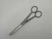 PAN VET TB SCISSORS LONG BLADE SERRATED 16cm