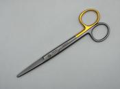 PAN VET MAYO SCISSORS "SUPERCUT" STRAIGHT 14.5CM / 5.75" image