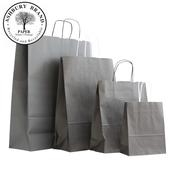 Black Paper Bags (with Twist Handles)