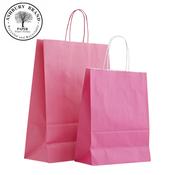 Pink Paper Bags (with Twist Handles)