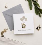 Home Sweet Home - New home Keepsake Charm card