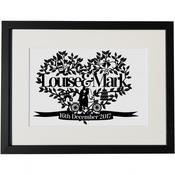 Signature Heart - Bicycle built for two