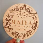 Back to School Doodle Plaque