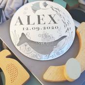 Under the Sea-Baby Name Plaque