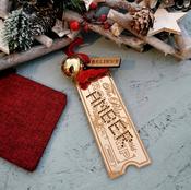Polar Express Ticket Bauble
