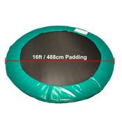 16 ft Super Premium Trampoline Safety Padding (Green) image