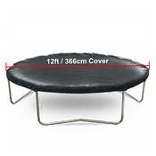 Weatherproof Cover (Black) for 12 ft Trampoline (not quite perfect)