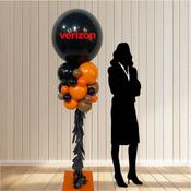 Corporate Latex Halloween Stand (2.4m) with Tassels