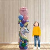 Unicorn Party Balloon Stand (2m)