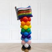 Pride Flag Balloon Column (1.8m)