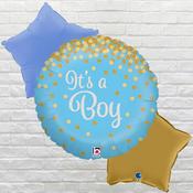 Glittering It's A Boy Bouquet image