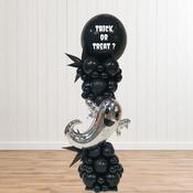 Personalised Ghostly Halloween Balloon Stand (2m) image
