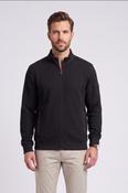 Bugatti 25050F Piped Full Zip Sweat Jacket Dark Grey image