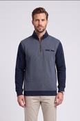 Bugatti 25058F Half Zip Sweatshirt Navy image