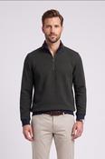 Bugatti 25060F Half Zip Sweatshirt Olive image
