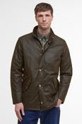 Barbour Prestbury Waxed Cotton Jacket Olive image