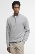 Barbour Essential Honeycomb Half Zip Grey
