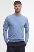 Barbour Pima Cotton Crew Jumper Dark Chambray