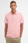 Barbour Tartan Pique Poloshirt Mineral Pink image