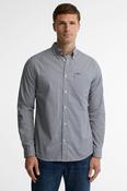 Barbour Harbourwall Tailored Gingham Shirt Navy image