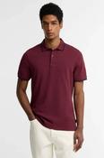 Barbour Lunan Tartan Trimmed Polo Dark Bordeaux image