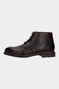 Bugatti AYR31 Mosta Leather Lace-Up Boot Dark Brown image