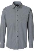 Casa Moda 32790 Comfort Fit Printed Poplin Shirt Blue image