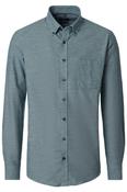 Casa Moda 33010 Comfort Fit Plain Shirt Green