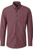 Casa Moda 33000 Comfort Fit Checked Dobby Shirt Red image