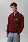 Calvin Klein 350 Terry 1/4 Micro Sweatshirt Mocha